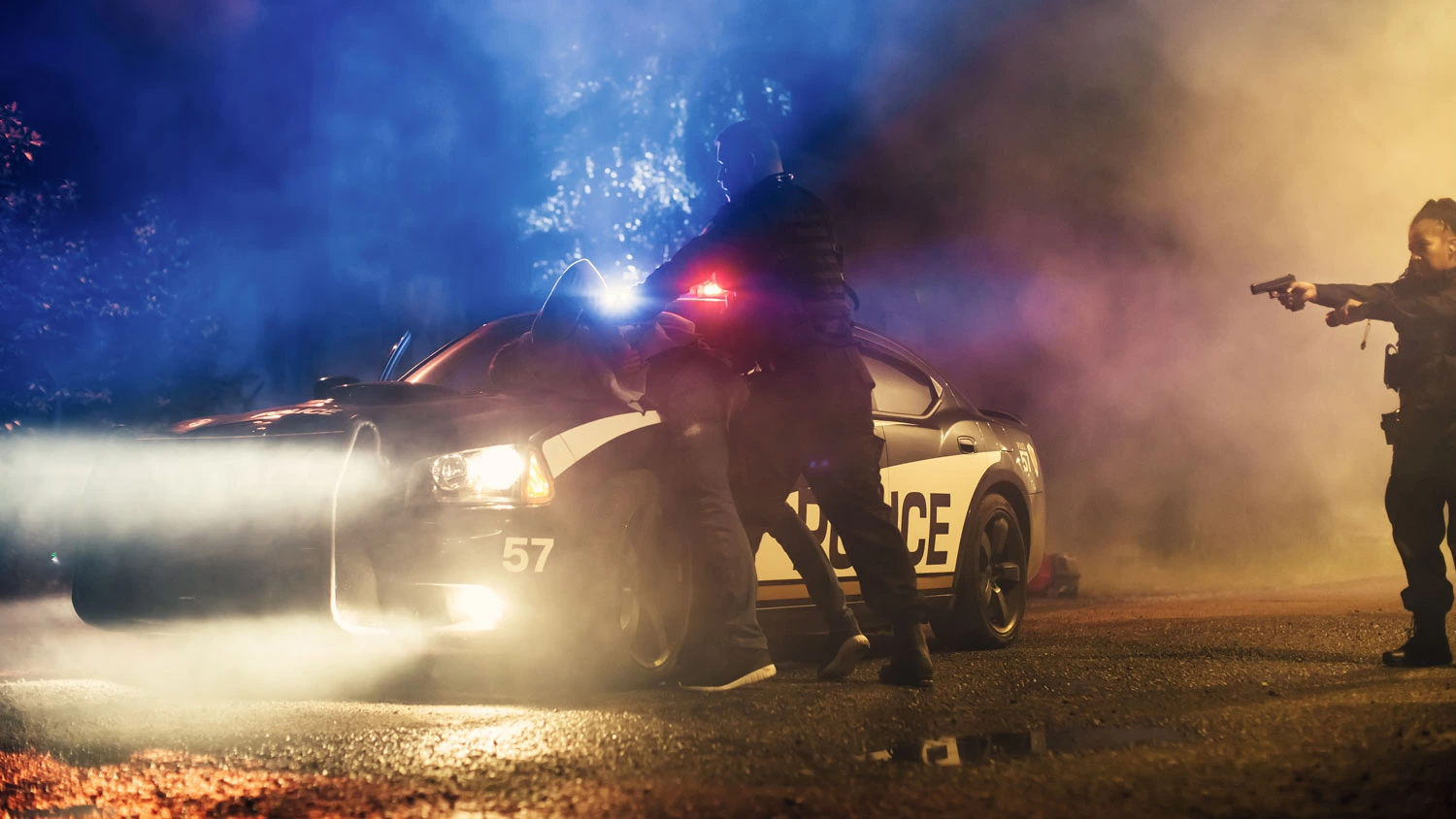 Police Officer Arrests Non-Violent Person